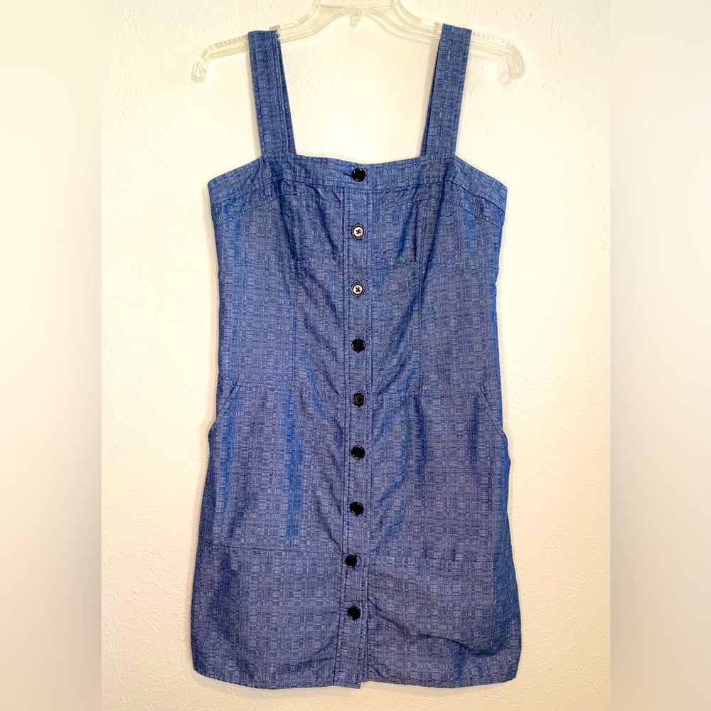 Derek Lam for Design Nation Denim Button Up Dress Size 4 - Picture 8 of 11